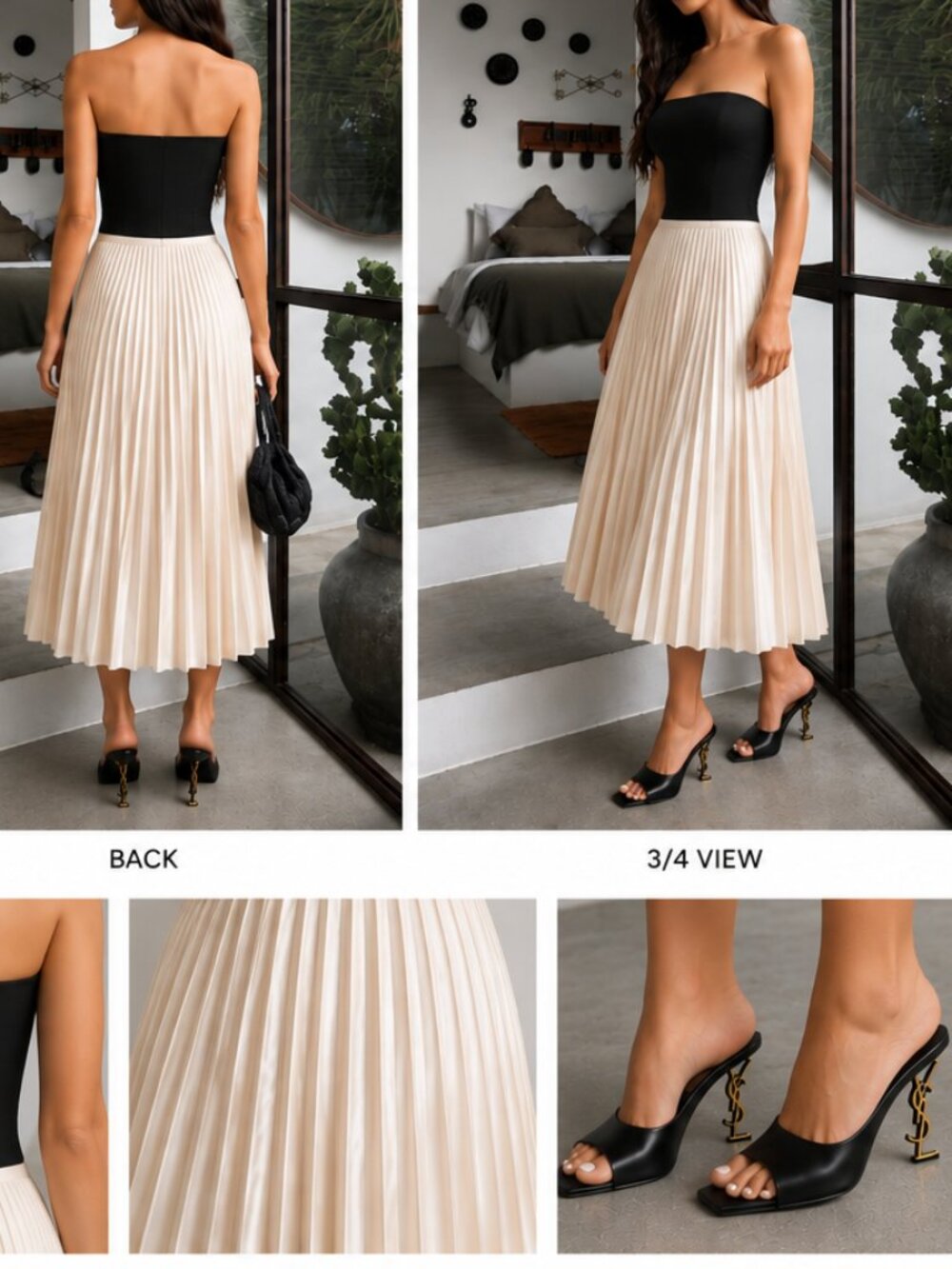 Mixed Dress ♥ M - Picture 5 of 13
